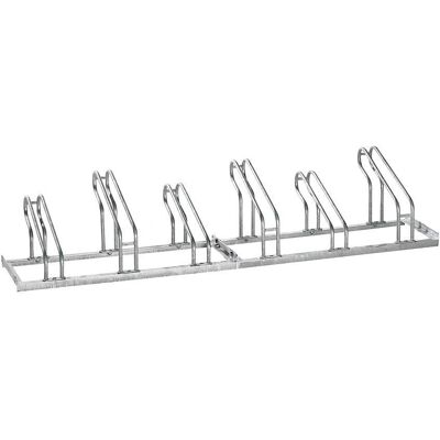 Eurokraft pro Fahrradständer - Platzsparend, Verzinkt, 6 Fahrräder Eurokraft pro Fahrradständer - Platzsparend, Verzinkt, 6 Fahrräder