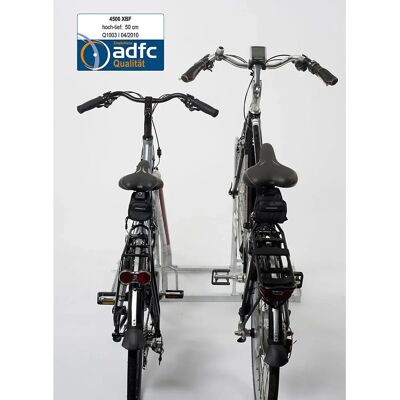 Supporto bici Kaiserkraft - 2 posti, zincato Supporto bici Kaiserkraft - 2 posti, zincato
