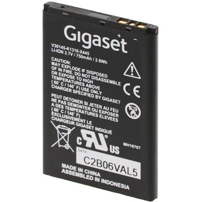 Batterie Gigaset pour SL78H, SL400, SL450, SL4 - Pile téléphone Batterie Gigaset pour SL78H, SL400, SL450, SL4 - Pile téléphone