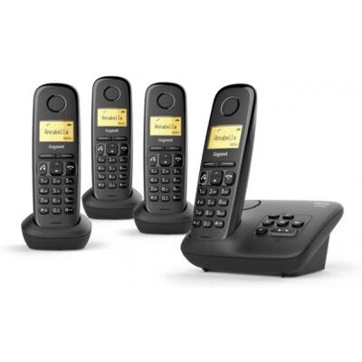 Siemens Gigaset A270A Quattro - Téléphone DECT 80 Contacts - Publicité Siemens Gigaset A270A Quattro - Téléphone DECT 80 Contacts - Publicité