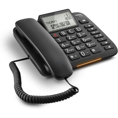 Gigaset DL380 - Große Tasten, Freisprecheinrichtung, Anruferkennung - Telefon Gigaset DL380 - Große Tasten, Freisprecheinrichtung, Anruferkennung - Telefon