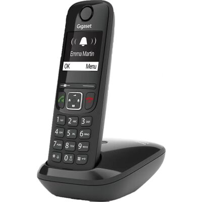 Siemens AS690 Drahtloses Telefon - Hochkontrastdisplay - Brillanter Klang - DECT Siemens AS690 Drahtloses Telefon - Hochkontrastdisplay - Brillanter Klang - DECT