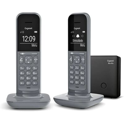 Téléphone sans fil Gigaset CL390A Duo avec répondeur - Publicité Téléphone sans fil Gigaset CL390A Duo avec répondeur - Publicité