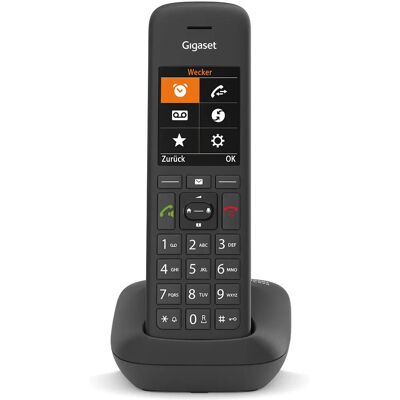 Gigaset C575 - Téléphone analogique/DECT noir avec identifiant d'appel - Publicité Gigaset C575 - Téléphone analogique/DECT noir avec identifiant d'appel - Publicité