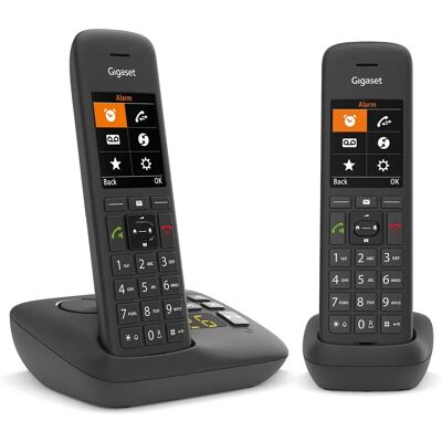 Gigaset C575A Duo - Pantalla a color grande, Bloqueo de llamadas, 200 contactos - Teléfono Gigaset C575A Duo - Pantalla a color grande, Bloqueo de llamadas, 200 contactos - Teléfono