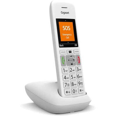 Gigaset E390 - Ασύρτικη τηλεφωνική συσκευή με μεγάλα κουμπιά και αναγνωριστικό κλήσεων Gigaset E390 - Ασύρτικη τηλεφωνική συσκευή με μεγάλα κουμπιά και αναγνωριστικό κλήσεων