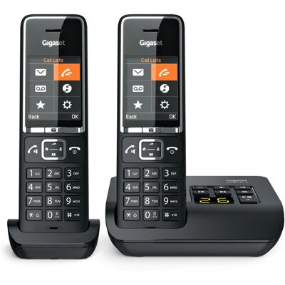 Gigaset Comfort 550A - Duo Μαύρο Gigaset Comfort 550A - Duo Μαύρο