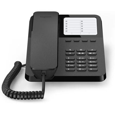 Telefono da scrivania Gigaset S30054-H6538-B101 Nero Telefono da scrivania Gigaset S30054-H6538-B101 Nero