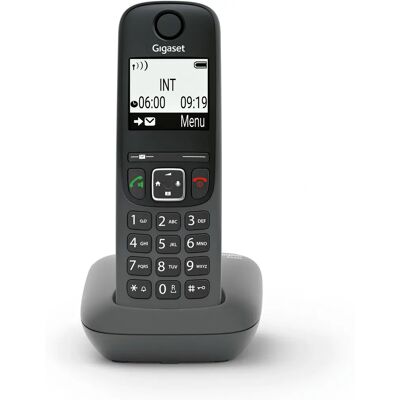 Gigaset AS490 Nero - Telefono con ID chiamante & DECT Gigaset AS490 Nero - Telefono con ID chiamante & DECT