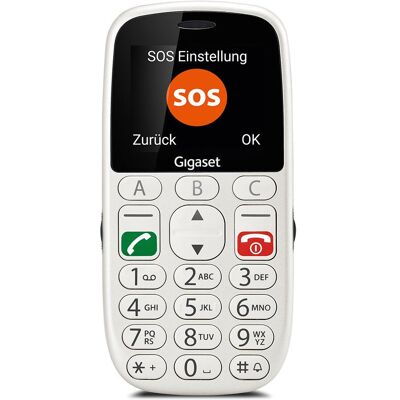Gigaset GL390 - Seniorenhandy - Dual SIM - 2,2" Display Gigaset GL390 - Seniorenhandy - Dual SIM - 2,2" Display