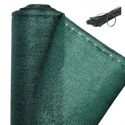 WOLTU - Shade Net - Vert - 1x15m - Balcony Screen - Publicité WOLTU - Shade Net - Vert - 1x15m - Balcony Screen - Publicité
