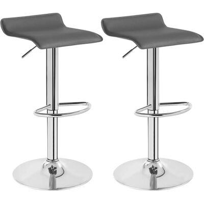 WOLTU Taburete de Bar Ajustable en Altura Cuero Sintético Cromado - Product Type WOLTU Taburete de Bar Ajustable en Altura Cuero Sintético Cromado - Product Type