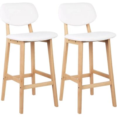 Woltu BH51ws-2 Tabouret de Bar Moderne - Confortable & Élégant - Publicité Woltu BH51ws-2 Tabouret de Bar Moderne - Confortable & Élégant - Publicité