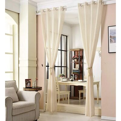 WOLTU - Tenda Trasparente Letto Voile - Curtains WOLTU - Tenda Trasparente Letto Voile - Curtains