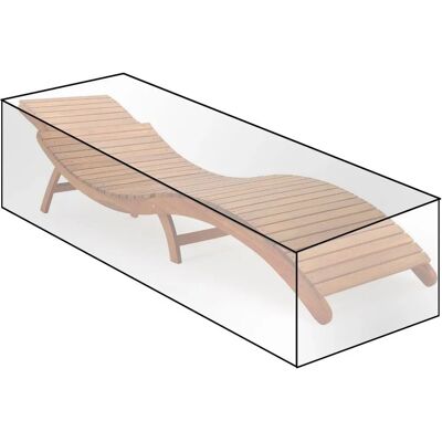 Housse de Mobilier de Jardin WOLTU - Transparente, 218x77x55 cm - Imperméable - Publicité Housse de Mobilier de Jardin WOLTU - Transparente, 218x77x55 cm - Imperméable - Publicité