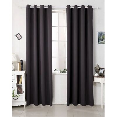 WOLTU - 2 Pannelli Antracite - Antracite - Curtain WOLTU - 2 Pannelli Antracite - Antracite - Curtain