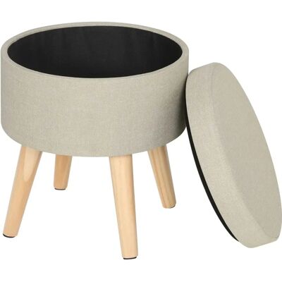 WOLTU - Round Storage Ottoman - 8L Multi-Use Seat & Box WOLTU - Round Storage Ottoman - 8L Multi-Use Seat & Box