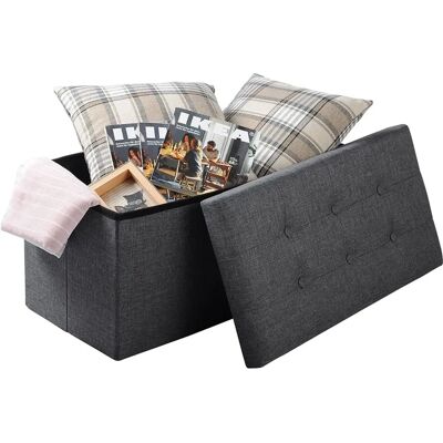 WOLTU Pouf Contenitore Pieghevole - Mobili Multifunzionali WOLTU Pouf Contenitore Pieghevole - Mobili Multifunzionali