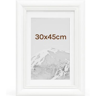 Cornice in Legno 30x45cm - Decorazione Moderna per Parete e Tavolo Cornice in Legno 30x45cm - Decorazione Moderna per Parete e Tavolo
