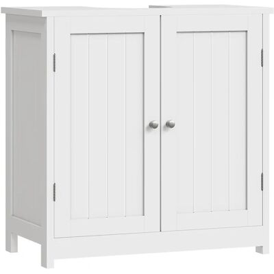 Armadio sotto lavabo WOLTU - 60x30x60cm Bianco Armadio sotto lavabo WOLTU - 60x30x60cm Bianco