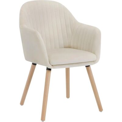 WOLTU - Cream Upholstered Dining Chair - Ergonomic, Durable WOLTU - Cream Upholstered Dining Chair - Ergonomic, Durable