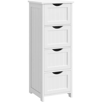 WOLTU - Armoire de rangement multifonction avec 4 tiroirs - Meuble - Publicité WOLTU - Armoire de rangement multifonction avec 4 tiroirs - Meuble - Publicité