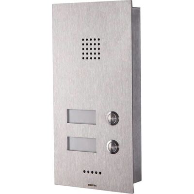 Wantec Monolith C GSM - Edelstahl - 100 x 38 x 220 mm - Türsprechstelle Wantec Monolith C GSM - Edelstahl - 100 x 38 x 220 mm - Türsprechstelle