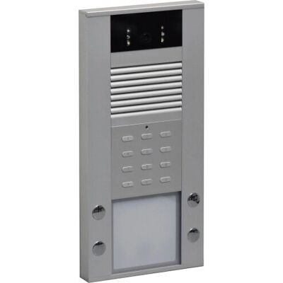 Wantec Monolith B IP Video-Gegensprechanlage - Erweitert, 640x480, Silber Wantec Monolith B IP Video-Gegensprechanlage - Erweitert, 640x480, Silber