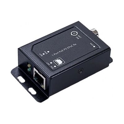 Wantec 5711 PoE-Adapter - 10/100 Mbit/s - IEEE 802.3af/at - Schwarz Wantec 5711 PoE-Adapter - 10/100 Mbit/s - IEEE 802.3af/at - Schwarz