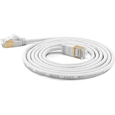 Wantec 7124 ws 15,0m CAT7 S/FTP Netzwerkkabel Wantec 7124 ws 15,0m CAT7 S/FTP Netzwerkkabel