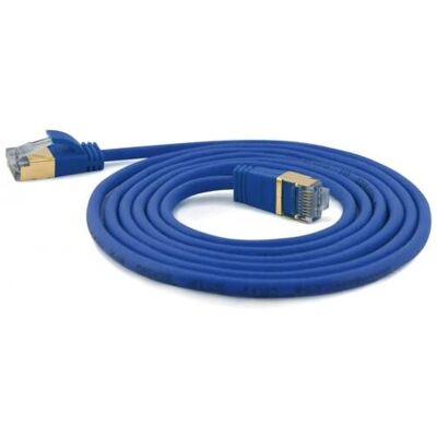 Wantec 7130 Blau Cat7 S/FTP Netzwerkkabel - 0,5m Wantec 7130 Blau Cat7 S/FTP Netzwerkkabel - 0,5m