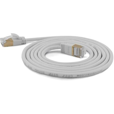 Wantec 7183 - Câble réseau Cat7 S/FTP 0,1 m - Gris - Publicité Wantec 7183 - Câble réseau Cat7 S/FTP 0,1 m - Gris - Publicité