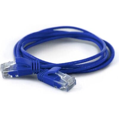 Cavo di rete Wantec 7242 Blu 0,5m Cat6a U/UTP Cavo di rete Wantec 7242 Blu 0,5m Cat6a U/UTP