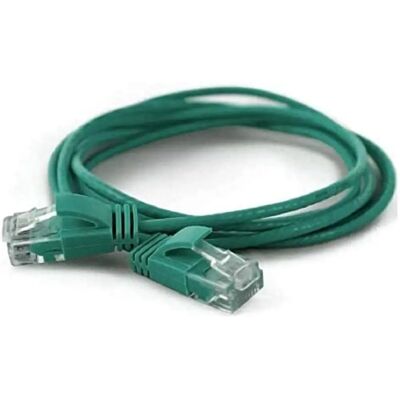 Wantec 20cm Grünes Cat6a Netzwerkabel mit RJ45 Anschlüssen Wantec 20cm Grünes Cat6a Netzwerkabel mit RJ45 Anschlüssen