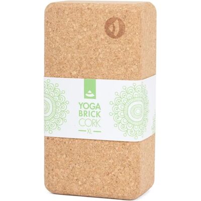 Blok jogi z naturalnej korka Bodhi - Wsparcie dla początkujących Blok jogi z naturalnej korka Bodhi - Wsparcie dla początkujących