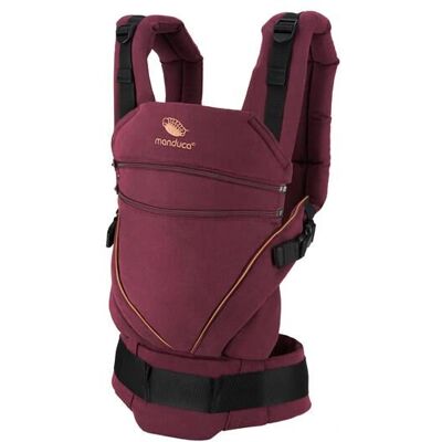 Manduca XT Coton denimberry-toffee Porte-bébé - Sac de transport bébé - Publicité Manduca XT Coton denimberry-toffee Porte-bébé - Sac de transport bébé - Publicité