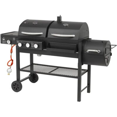 EL FUEGO Sierra Gasgrill - Edelstahl, 4 Brenner, 72cm Warmhalterost EL FUEGO Sierra Gasgrill - Edelstahl, 4 Brenner, 72cm Warmhalterost