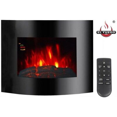 EL Fuego Aarau Oval - 1800 W - Ścienny Kominek Elektryczny EL Fuego Aarau Oval - 1800 W - Ścienny Kominek Elektryczny