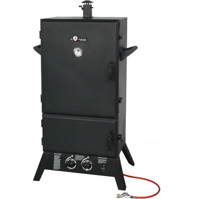 EL FUEGO Portland XXL Gasgrill - 80x52x145 cm - Schwarz - Gasgrill EL FUEGO Portland XXL Gasgrill - 80x52x145 cm - Schwarz - Gasgrill