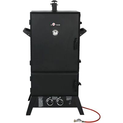 EL FUEGO Portland XXL Grill na gaz - 80x52x145 cm - Czarny EL FUEGO Portland XXL Grill na gaz - 80x52x145 cm - Czarny