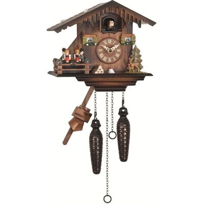 Engstler 424 QMT Nussbaum - Kuckucksuhr - Quarz Engstler 424 QMT Nussbaum - Kuckucksuhr - Quarz