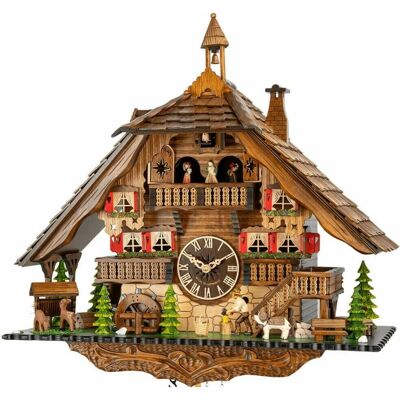 Engstler 489 Nussbaum Kuckucksuhr - Wanduhren Engstler 489 Nussbaum Kuckucksuhr - Wanduhren