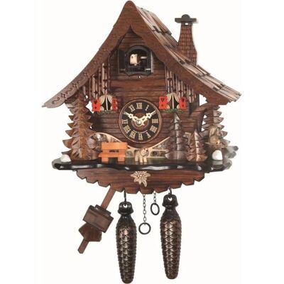 Engstler - En 471 Q - Walnuss - 25x26x17 cm - Uhr Engstler - En 471 Q - Walnuss - 25x26x17 cm - Uhr