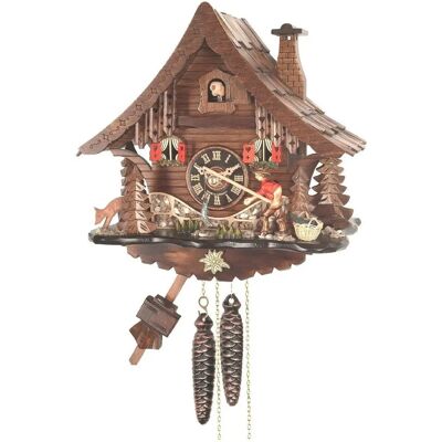 Engstler 4719 Nussbaum Kuckucksuhr - Wanduhren Engstler 4719 Nussbaum Kuckucksuhr - Wanduhren