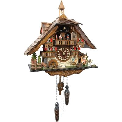 Engstler - EN 481 Qmt - Nussbaum - 40x34x22 cm - Uhr Engstler - EN 481 Qmt - Nussbaum - 40x34x22 cm - Uhr