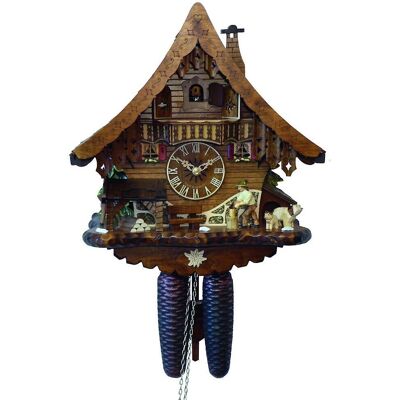 Engstler 4791/8 Kuckucksuhr - Nussbaum Wanduhren Engstler 4791/8 Kuckucksuhr - Nussbaum Wanduhren