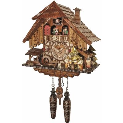 Engstler 48717 QMT Nussbaum Kuckucksuhr - Wanduhren Engstler 48717 QMT Nussbaum Kuckucksuhr - Wanduhren