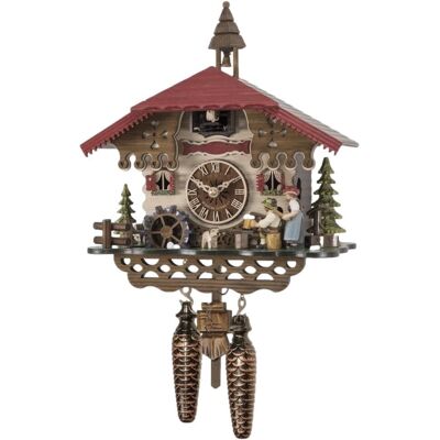 Engstler 45015 QM Nussbaum Kuckucksuhr - Quarz Engstler 45015 QM Nussbaum Kuckucksuhr - Quarz