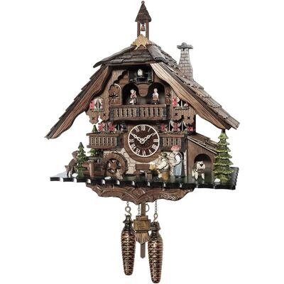 Engstler 48115 QMT Kuckucksuhr - Nussbaum - Wanduhr Engstler 48115 QMT Kuckucksuhr - Nussbaum - Wanduhr