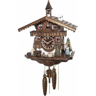 Engstler 45814 Kuckucksuhr - Nussbaum - 1-Tag-Kettenzugwerk Engstler 45814 Kuckucksuhr - Nussbaum - 1-Tag-Kettenzugwerk